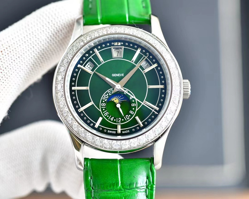 Four needles mens automatic mechanical watches 40mm full stainless steel leather strap wristwatches PATE Top luxury Brand diamond watch Moon Phase Geneva montre de
Four needles mens automatic mechanical watches 40mm full stainless steel leather strap wristwatches PATE Top luxury Brand diamond watch Moon Phase Geneva montre de