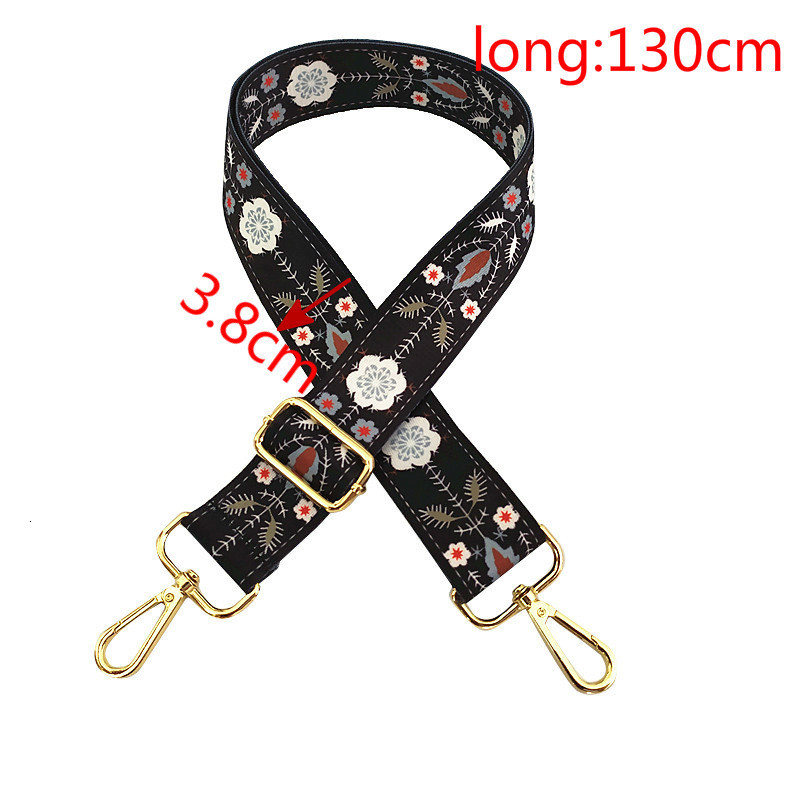 Bag Parts Accessories Obag Diy Strap For Women Shoulder Hanger Colored Belt Adjustable Rainbow Handbag s Decorative 230320