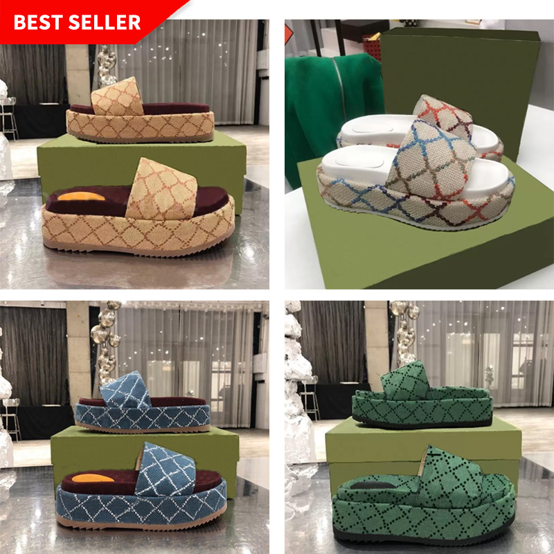 2023 slipper womens fashion embroidered canvas designer slides slip on slippers girls 60mm Canvas covered platform sandals and dust bags big, Dark grey
2023 slipper womens fashion embroidered canvas designer slides slip on slippers girls 60mm Canvas covered platform sandals and dust bags big, Dark grey
