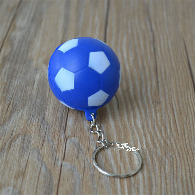 Key Rings 20 Pcslot Basketball PU chain Toys Fashion Sport Chains Jewelry Gift for Boys and Girls 230320