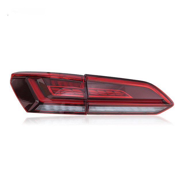 Car Taillights Assembly Upgrade for VW Touareg 20 19-2022 LED Reversing Lights Rear Fog Brake Turn Signal Light