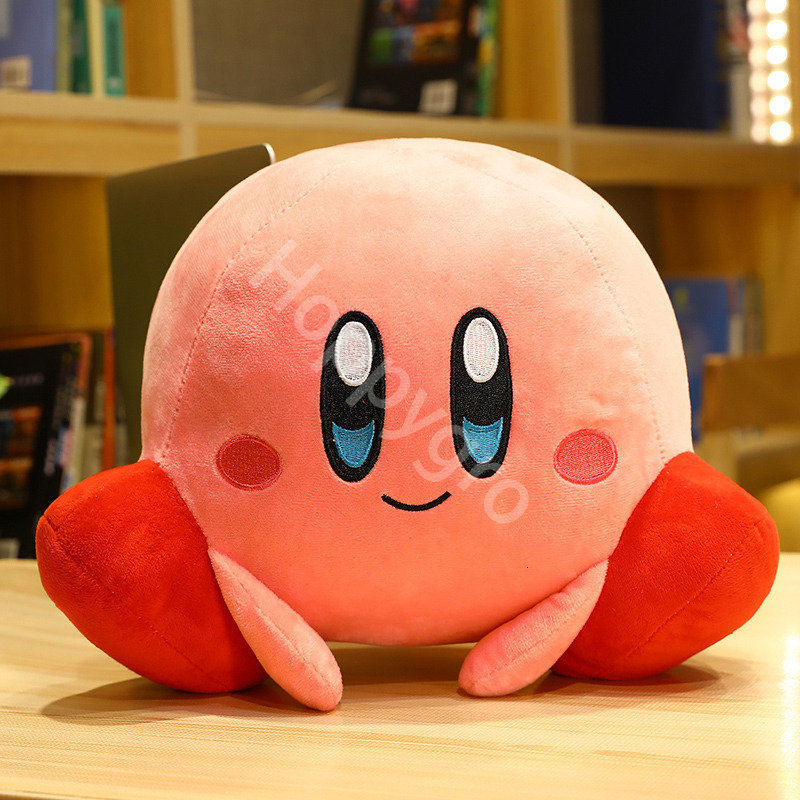 Plush Dolls Star Kirby Plush Toys Pillow Cute Chef Love Strawberry Kirby Plush Doll Soft Stuffed Cartoon Sofa Cushion Birthday Gift for Kids 230320