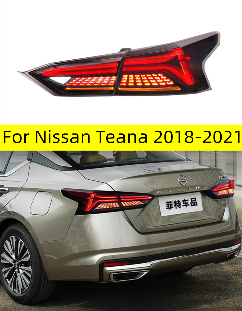 Car LED Tail Light for Nissan Teana 20 18-2023 Altima LED Daytime Running Lights Dynamic Turn Signal Taillights