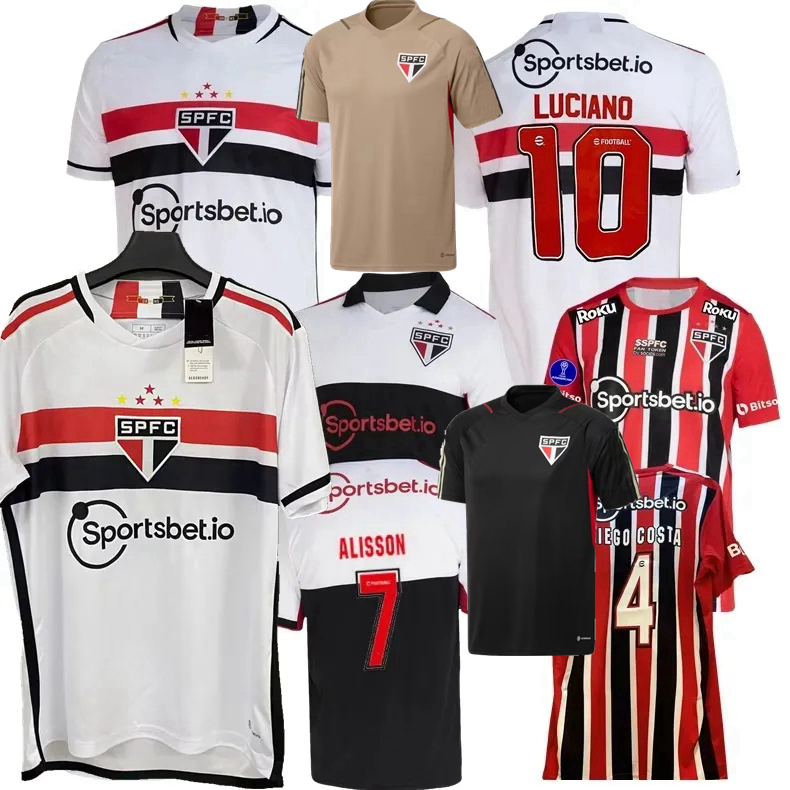 Player Fans Version Sao Paulo Soccer Jerseys 2022 2023 2024 LUCIANO ALISSON Calleri ARBOLEDA PABLO MAIA NESTOR ERISON 23 24 football men women and kids shirt, Away
Player Fans Version Sao Paulo Soccer Jerseys 2022 2023 2024 LUCIANO ALISSON Calleri ARBOLEDA PABLO MAIA NESTOR ERISON 23 24 football men women and kids shirt, Away