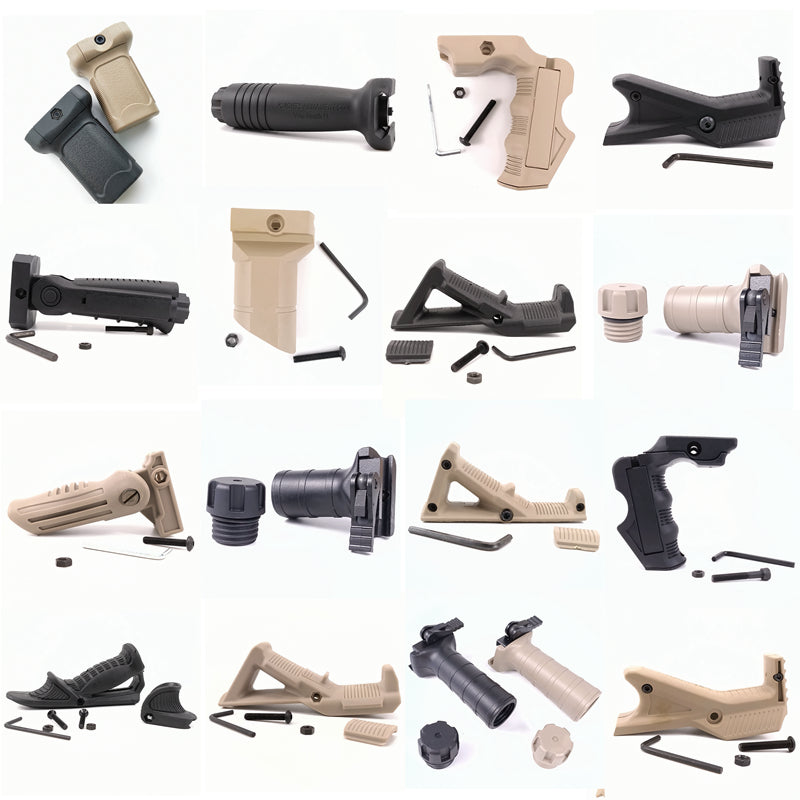 Tactical grip guide rail grip handle, Black
Tactical grip guide rail grip handle, Black