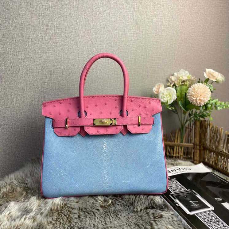bag Handbag hand Designer Herms pink Birkins qq backpacks Real women's leather ostrich skin, Beige
bag Handbag hand Designer Herms pink Birkins qq backpacks Real women's leather ostrich skin, Beige