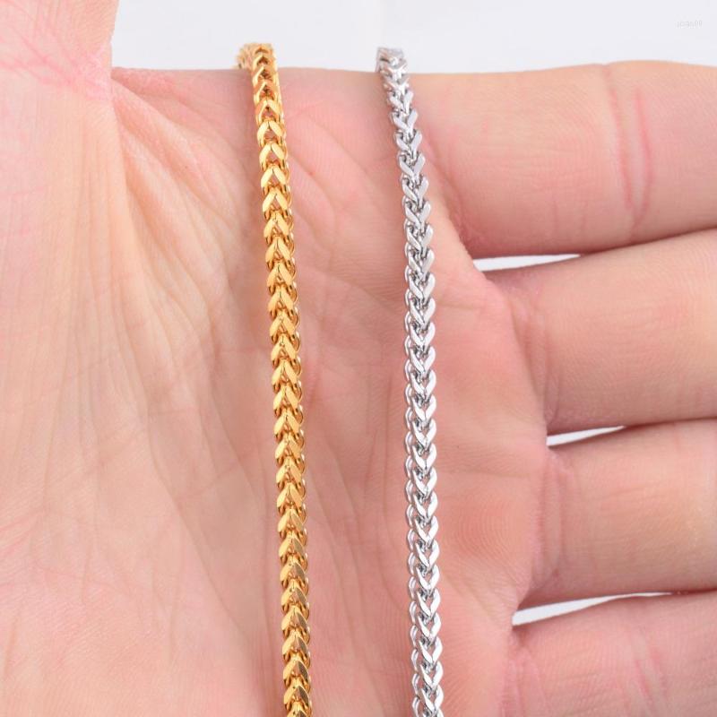 Chains Fashion Women And Men Necklace 316L Stainless Steel Chain For High Quality Color/Gold Color Gift