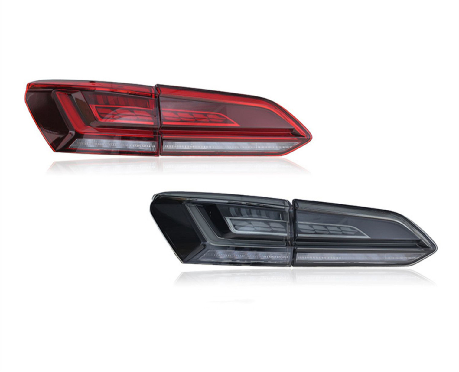 Car Taillights Assembly Upgrade for VW Touareg 20 19-2022 LED Reversing Lights Rear Fog Brake Turn Signal Light