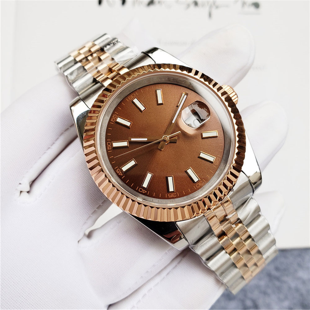 Classic Mens Watches 41mm Designer Watch Automatic Movement Wristwatch Men Sport Wristwatch Gift Clock Montres de luxe, Color 1
Classic Mens Watches 41mm Designer Watch Automatic Movement Wristwatch Men Sport Wristwatch Gift Clock Montres de luxe, Color 1