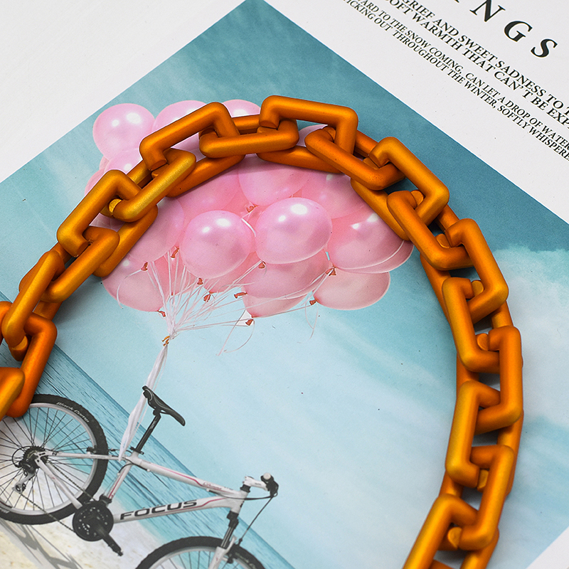 Bag Parts Accessories Chic Plastic Solid Color Or Mix In 20mm30mm Messenger Handbags Belt Women Acrylic Shoulder Strap Lacquer chain 230320