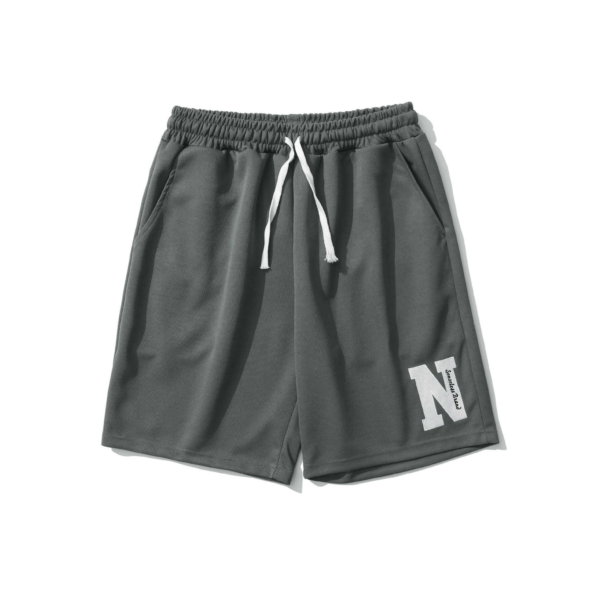 Men's Shorts Simple Letter Embroidered Sports Shorts Men's Summer Fashion Loose Wide Leg Casual Versatile Capris, Brown
Men's Shorts Simple Letter Embroidered Sports Shorts Men's Summer Fashion Loose Wide Leg Casual Versatile Capris, Brown