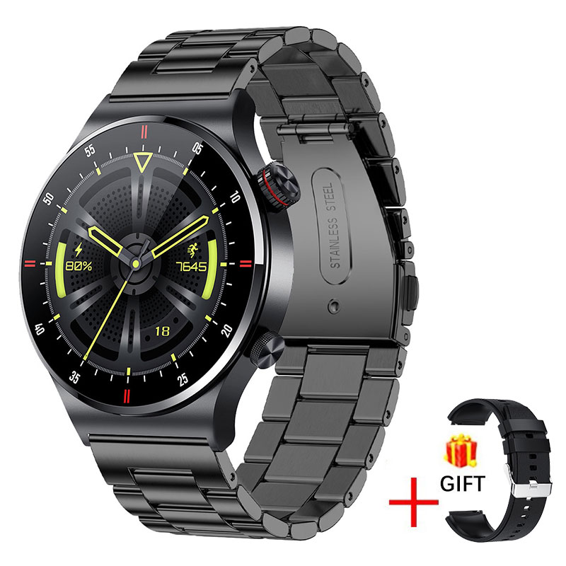 LIGE ECG PPG Bluetooth Call Smart Watch Men 2022 Sports Bracelet NFC Waterproof Custom Watch Face Men SmartWatch For IOS Android