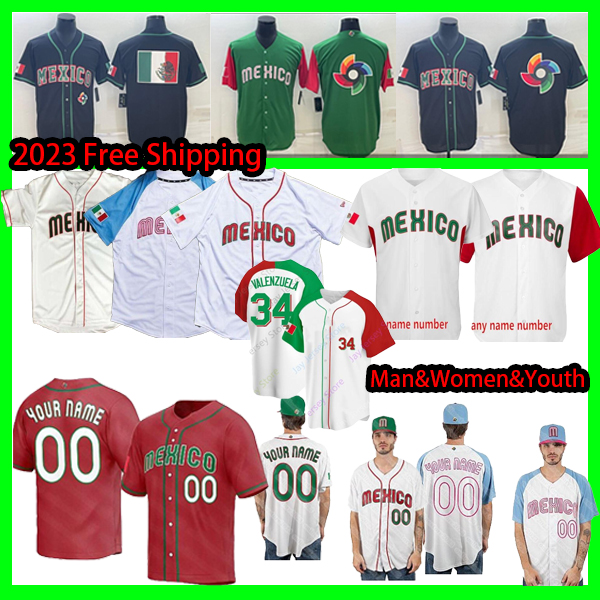 2023 World Classic Mexico Baseball Jersey custom made 2 Luis Urias 56 Randy Arozarena 13 Alan Trejo 17 Isaac Paredes 45 Joey Meneses 62 Jonathan Aranda, Random ball suit
2023 World Classic Mexico Baseball Jersey custom made 2 Luis Urias 56 Randy Arozarena 13 Alan Trejo 17 Isaac Paredes 45 Joey Meneses 62 Jonathan Aranda, Random ball suit