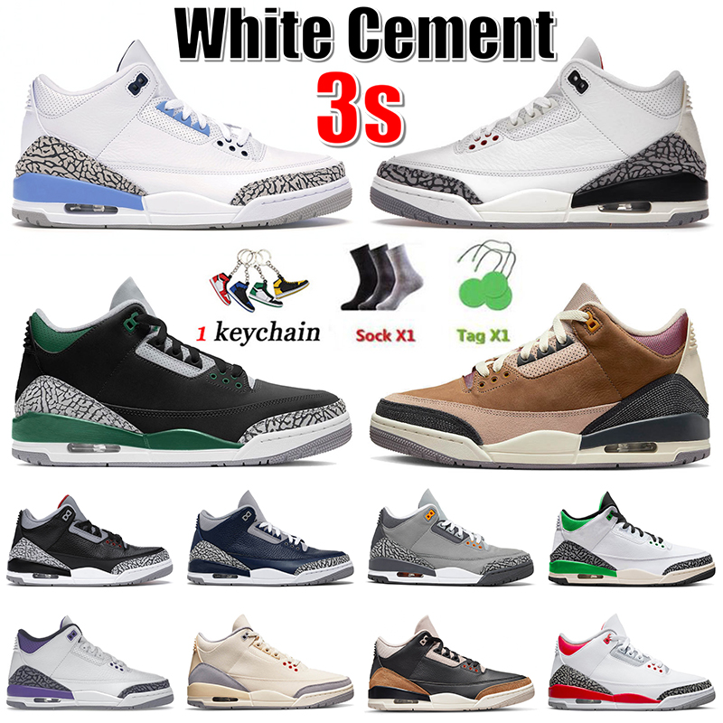 3s Reimagined 3 White Cement Basketball Shoes For Mens Women Unc Pine Green Archaeo Brown Midnight Navy Cool Grey Dark Iris Fire Red Jumpmans OG Sneakers Trainers 36-47, C31 36-46 tv
3s Reimagined 3 White Cement Basketball Shoes For Mens Women Unc Pine Green Archaeo Brown Midnight Navy Cool Grey Dark Iris Fire Red Jumpmans OG Sneakers Trainers 36-47, C31 36-46 tv