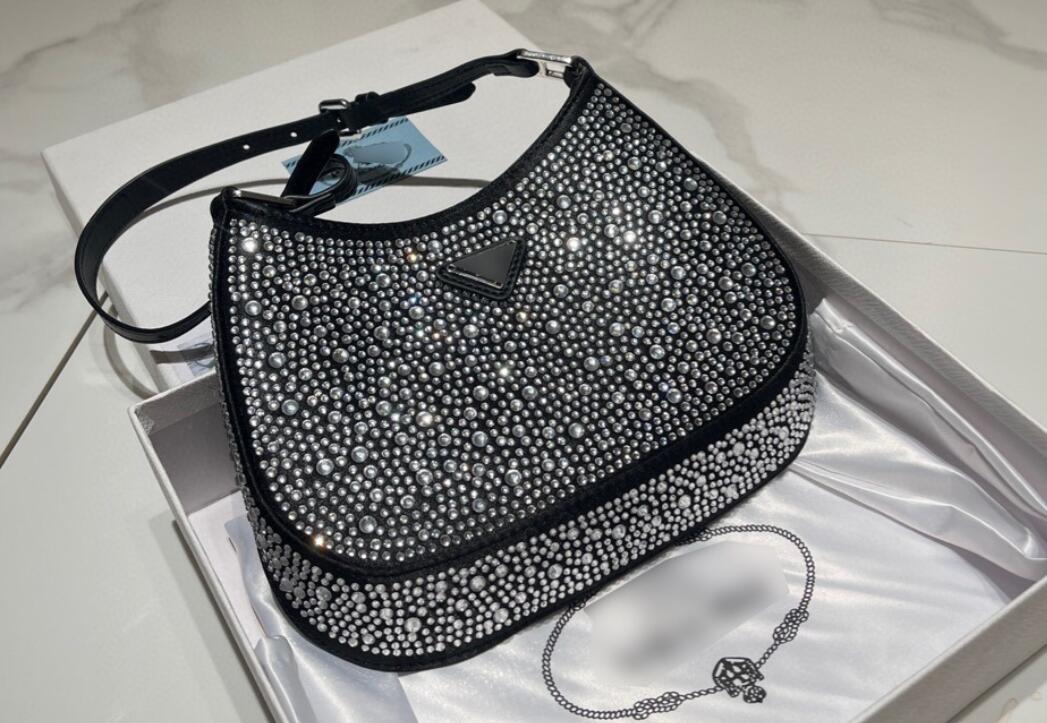 01 2023 Luxurys Designer Shoulder Bags Women crystal Diamante Handbags Metallic Beads Glitter Diamonds Lady Axillary bag Crossbody ladies wallet Purses
01 2023 Luxurys Designer Shoulder Bags Women crystal Diamante Handbags Metallic Beads Glitter Diamonds Lady Axillary bag Crossbody ladies wallet Purses