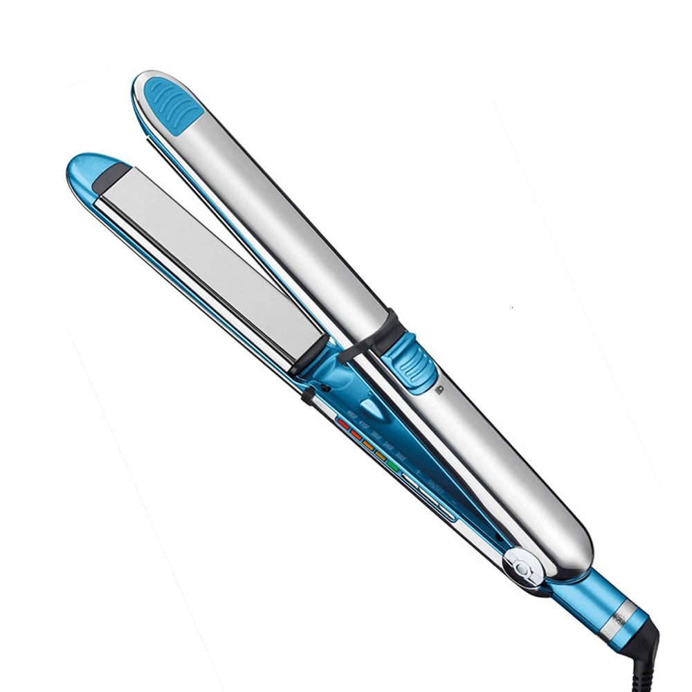 Hair Straighteners 465F Professional Flat Iron Straightener Ceramic Straightening Curl Styling Tool PTC Heating Curler 230317