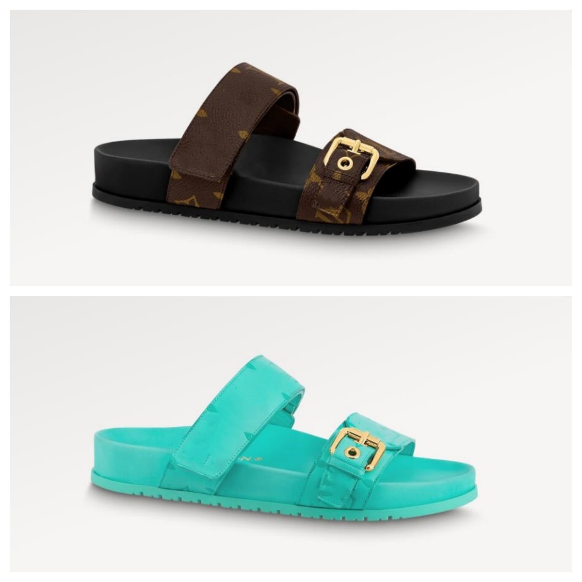Designer slipper new luxury slipper mens summer genuine leather slipper L beach shoes fashion durable slipper Indoor and outdoor shoes 35-46