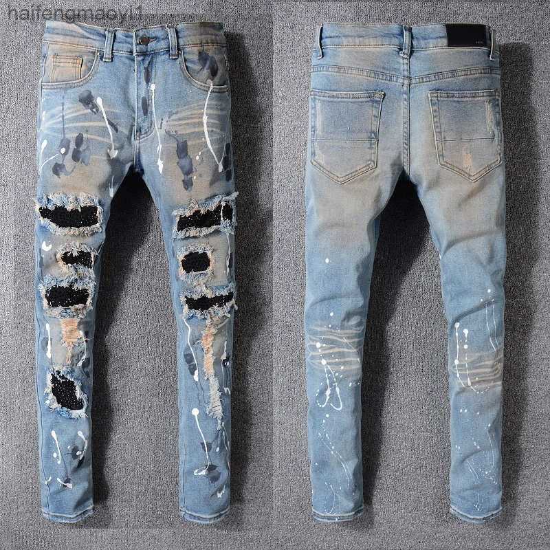 amiris New Arrivals Mens Luxury Designer Denim Jeans Holes Trousers Jean COOLGUY Biker Pants amirs Man Clothing #523 PLM1
amiris New Arrivals Mens Luxury Designer Denim Jeans Holes Trousers Jean COOLGUY Biker Pants amirs Man Clothing #523 PLM1