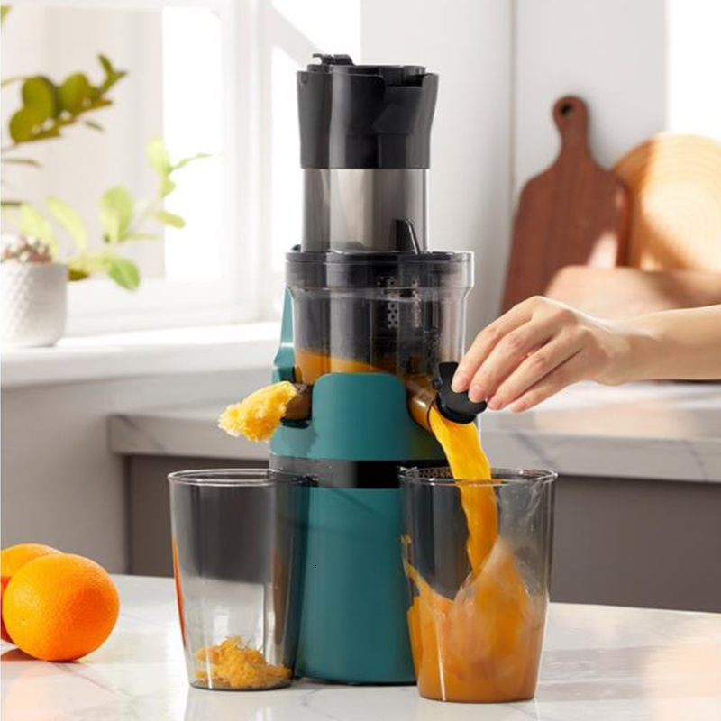 Fruit Vegetable Tools Slow Juicers Portable Electric Separation FilterFree Large Caliber Screw Cold Press Extractor 230320
Fruit Vegetable Tools Slow Juicers Portable Electric Separation FilterFree Large Caliber Screw Cold Press Extractor 230320