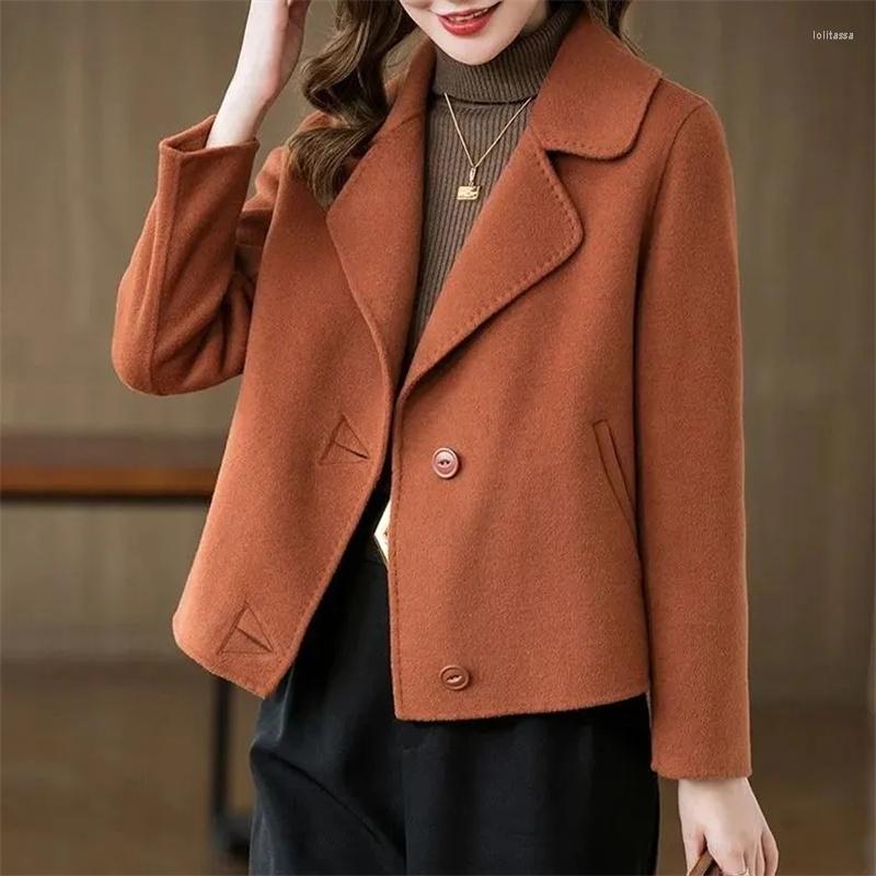 Women's Jackets Coats Women The Spring Autumn 2023 Short Jacket Fashionable Versatile Woolen Coat Worn By Mother Overwear Female, Caramel color
Women's Jackets Coats Women The Spring Autumn 2023 Short Jacket Fashionable Versatile Woolen Coat Worn By Mother Overwear Female, Caramel color