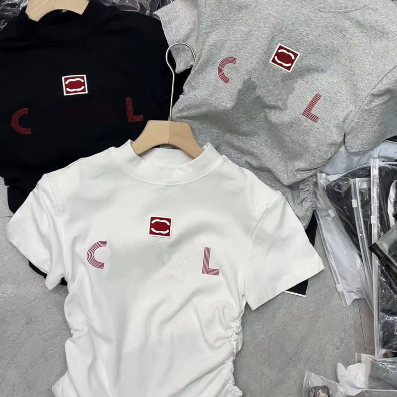 Brand Designer Women's T-Shirt France trendy Clothing C letter Graphic Print Fashion Comfortable shoulder pads cotton Round neck Coach channel Short sleeve tops tees, C h a n e l
Brand Designer Women's T-Shirt France trendy Clothing C letter Graphic Print Fashion Comfortable shoulder pads cotton Round neck Coach channel Short sleeve tops tees, C h a n e l