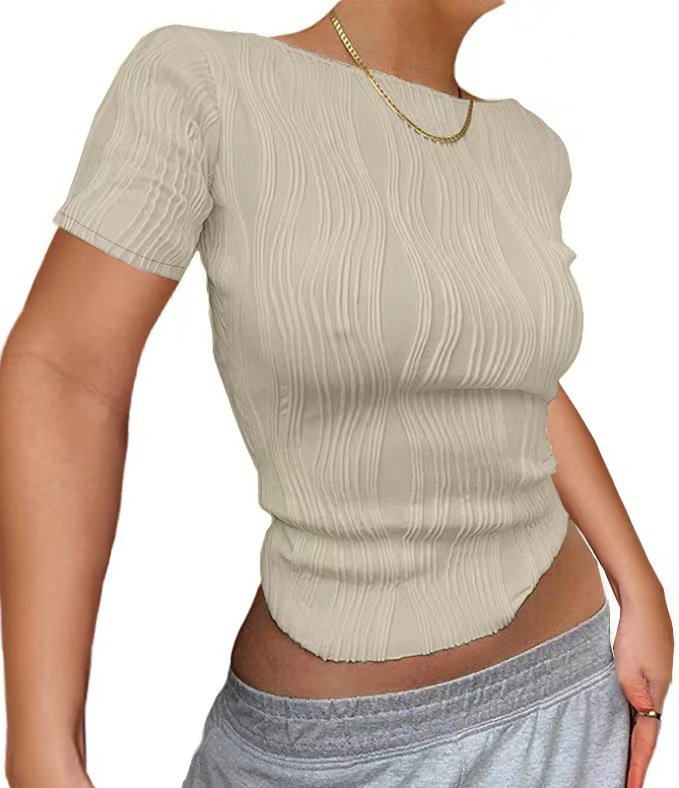 Top T-shirts Women Crop Long Sleeve Y2K Clothes 2023 Autumn Casual Ruched White Skinny Black Basic Tee Corset Pulovers T Shirt RP82, 14
Top T-shirts Women Crop Long Sleeve Y2K Clothes 2023 Autumn Casual Ruched White Skinny Black Basic Tee Corset Pulovers T Shirt RP82, 14