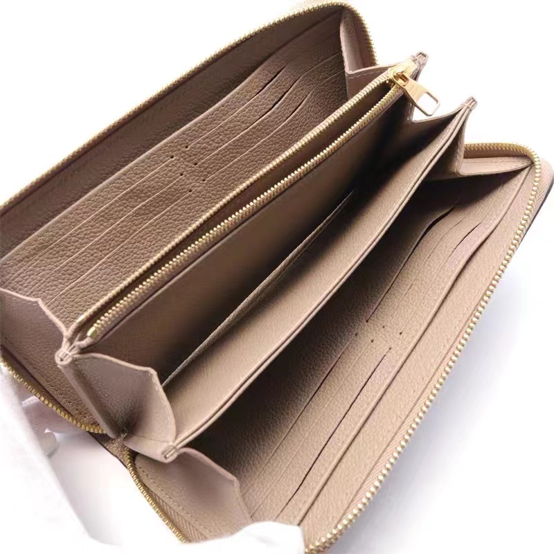 Women's color purse hand bag long purse M69794