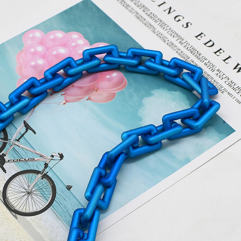 Bag Parts Accessories Chic Plastic Solid Color Or Mix In 20mm30mm Messenger Handbags Belt Women Acrylic Shoulder Strap Lacquer chain 230320