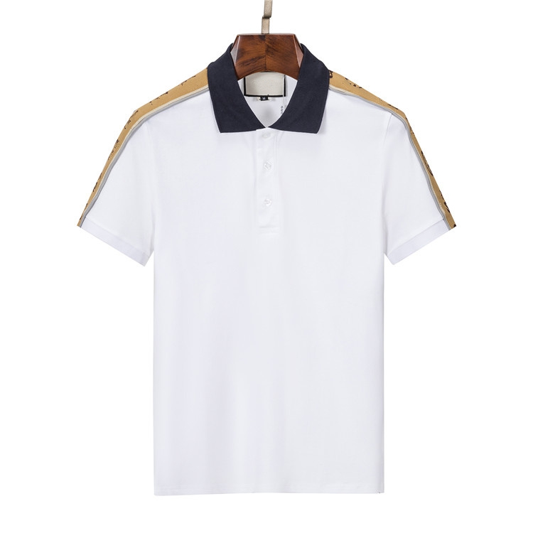 Italy Mens Stylist Luxury Polo Shirts Men Clothes Short Sleeve Fashion Casual Men's Summer G T Shirt Many colors are available Size M-3XL g354 DJ1H, White
Italy Mens Stylist Luxury Polo Shirts Men Clothes Short Sleeve Fashion Casual Men's Summer G T Shirt Many colors are available Size M-3XL g354 DJ1H, White