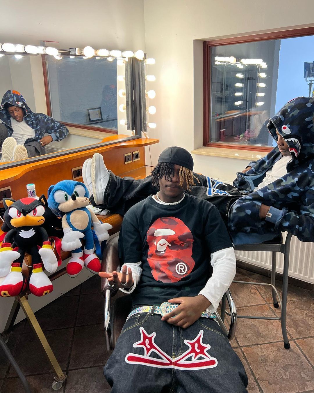 Mens Jeans Y2K Streetwear Jeans Harajuku Hip Hop Black Pants Mens Womens Fashion Trend Punk Rock Gothic Baggy Denim Trousers 230320