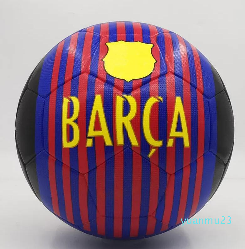 

22 23 Barcelona Soccer Balls Official Size 5 BARCA High Quality Seamless Goal Team Match Ball Football Training League futbol bola 62