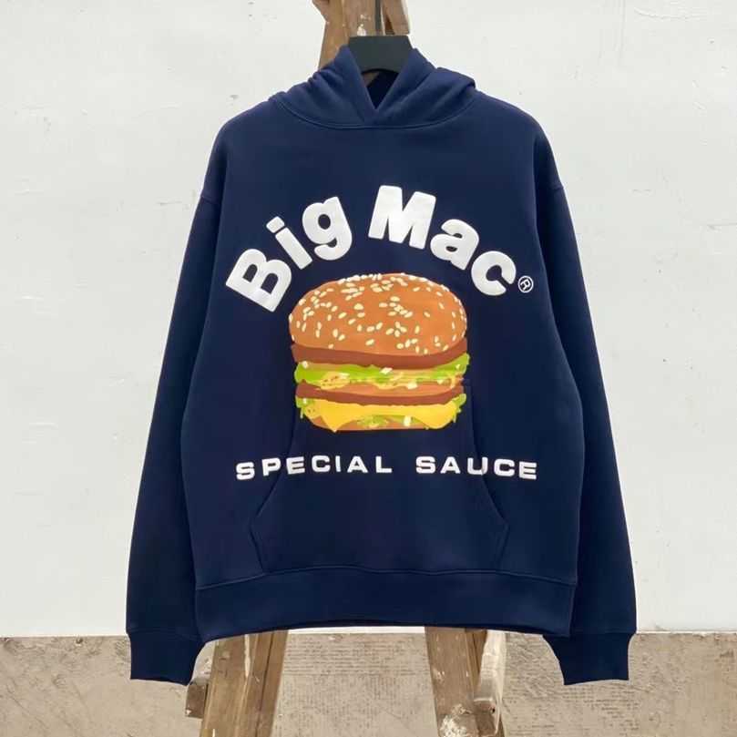 Mens Hoodie Cpfm Pullover Sweatshirt High Edition Market x Mc Co Branded Mcdonaldss Big Mac Limited Loose American Autumn and Winter Bo, Navy
Mens Hoodie Cpfm Pullover Sweatshirt High Edition Market x Mc Co Branded Mcdonaldss Big Mac Limited Loose American Autumn and Winter Bo, Navy