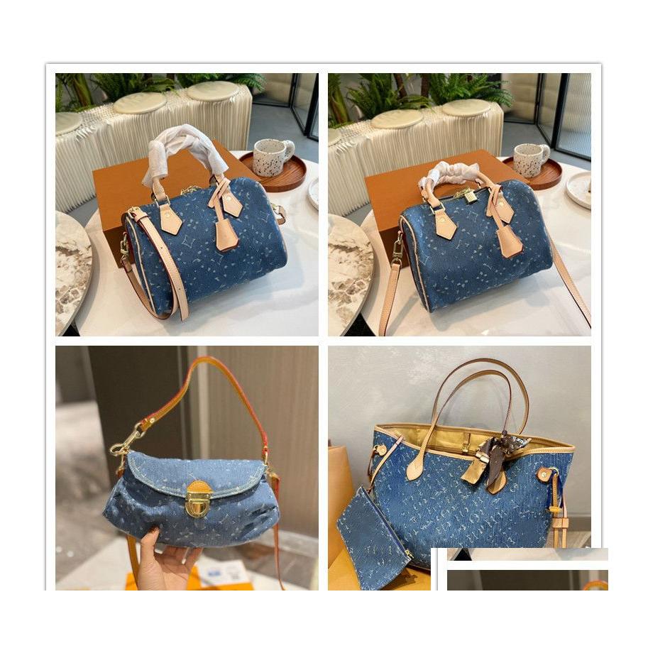 Shopping Bags Designer Vintage Denim Shoder Handbag Purse Bag Louiseity Women Jeans Never 2Pcs Set Viutonity Crossbody Boston Pillow Dh5Fs, You can look more picture
Shopping Bags Designer Vintage Denim Shoder Handbag Purse Bag Louiseity Women Jeans Never 2Pcs Set Viutonity Crossbody Boston Pillow Dh5Fs, You can look more picture
