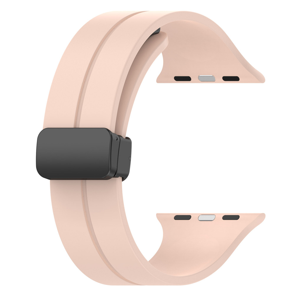 Magnetic Strap For Apple Watch Ultra band 49mm 44mm 45mm 41mm 40mm 42mm 38mm Silicone Correa Bracelet iWatch Series 8 se 7 6 5 4 free shipping