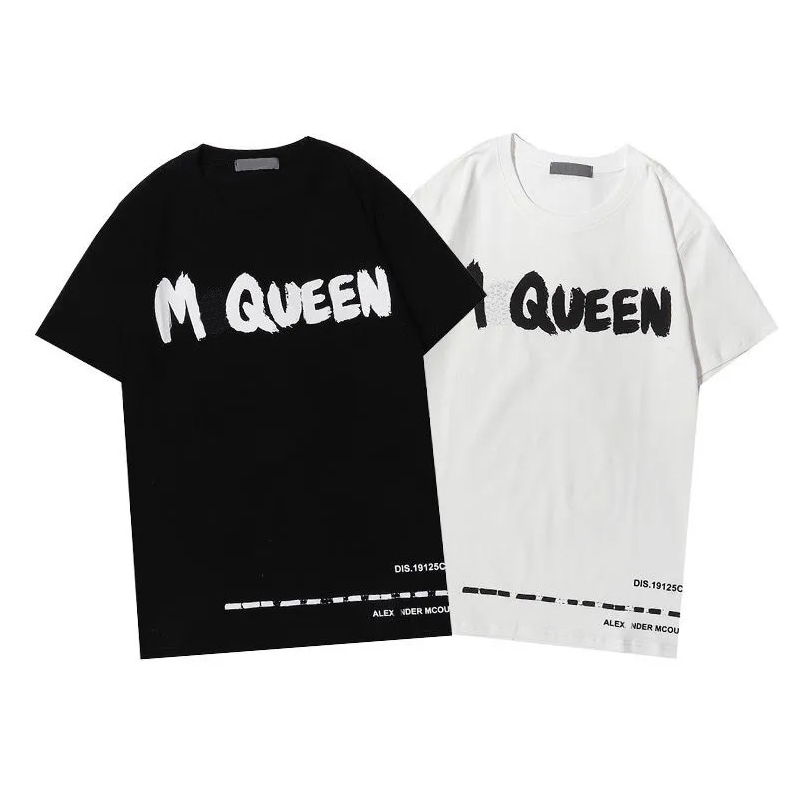 Sunmmer Mens T-Shirts Mcqueen Mens Womens Tees letter pattern Tops Man S Casual Chest Letter Shirt Luxurys Clothing Street mcqueen Shorts Sleeve Clothes Tshirts
Sunmmer Mens T-Shirts Mcqueen Mens Womens Tees letter pattern Tops Man S Casual Chest Letter Shirt Luxurys Clothing Street mcqueen Shorts Sleeve Clothes Tshirts