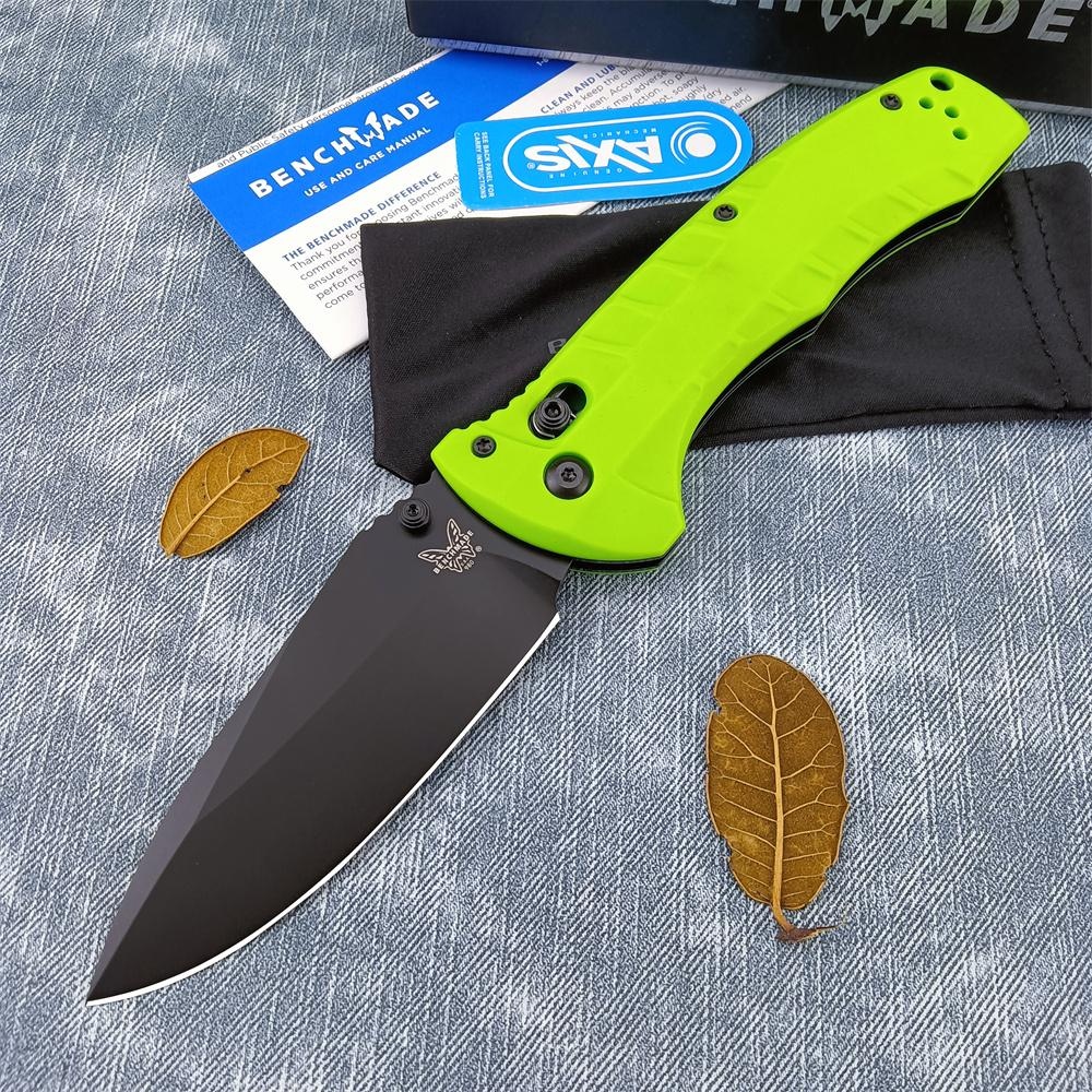 Fluorescent Green BM Benchmade Turret Pocket Folder 3.74// S30V Drop Point Blade 4 Styles BM 980 Folding EDC Knives 535 3300 940 9400 Outdoor Hunting Survival Knife
Fluorescent Green BM Benchmade Turret Pocket Folder 3.74// S30V Drop Point Blade 4 Styles BM 980 Folding EDC Knives 535 3300 940 9400 Outdoor Hunting Survival Knife