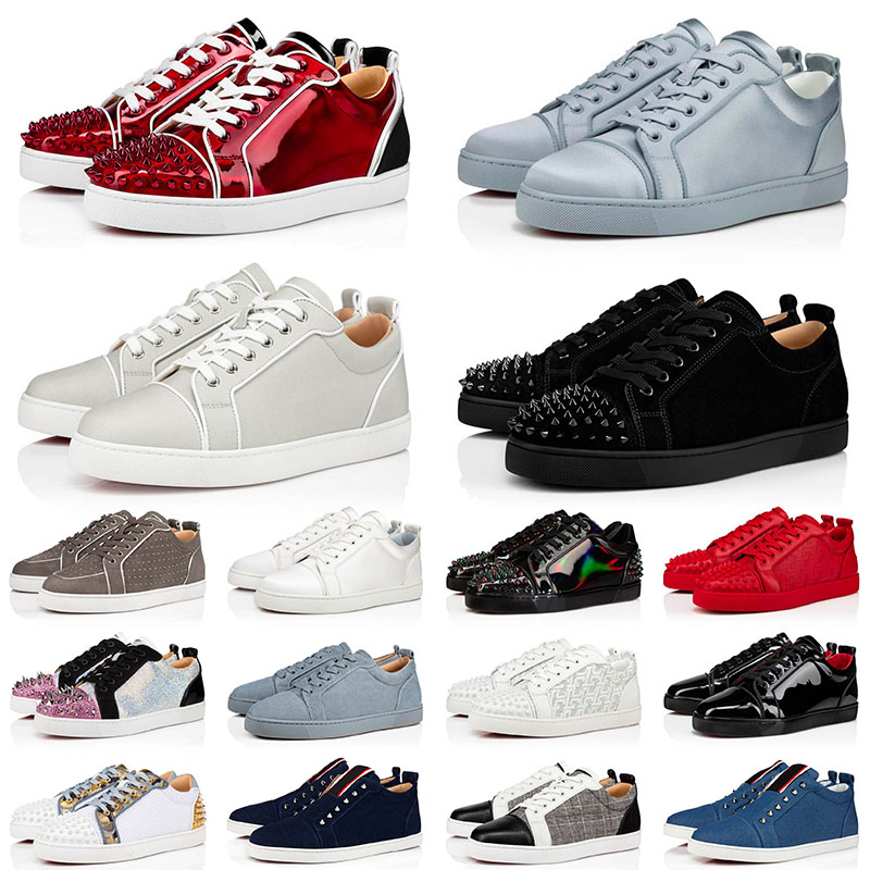 2023 Designer Mens Red Bottoms Shoes Platform Sneakers Leather Rivets Loafers Men Women Bottom Fashion Low Cut Vintage Spikes Falt Trainers Eur 35-47, 16
2023 Designer Mens Red Bottoms Shoes Platform Sneakers Leather Rivets Loafers Men Women Bottom Fashion Low Cut Vintage Spikes Falt Trainers Eur 35-47, 16