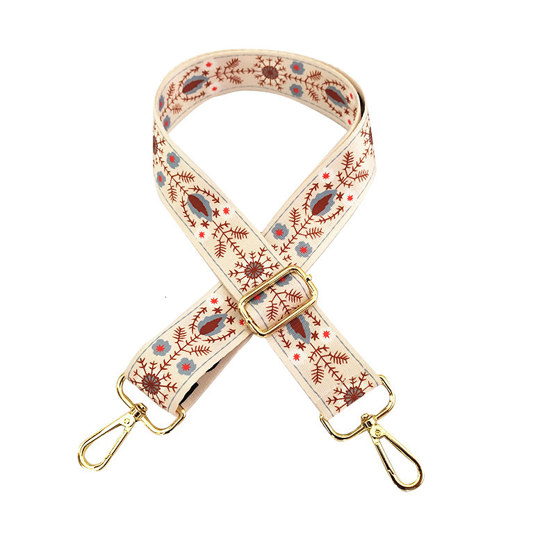 Bag Parts Accessories Obag Diy Strap For Women Shoulder Hanger Colored Belt Adjustable Rainbow Handbag s Decorative 230320