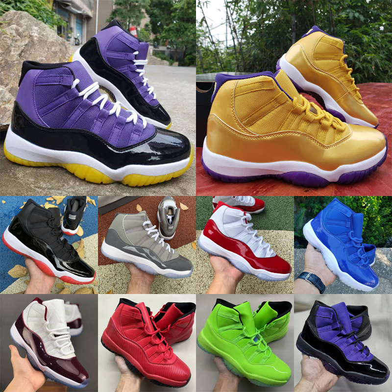 Top Jumpman Basketball Shoes 11 11s 25th Anniversary Low Legend Blue Bred Concord 45 Space Jam Men Shoe Twist Indigo Reverse Flu Game Mens Women Sneakers Size 36-47