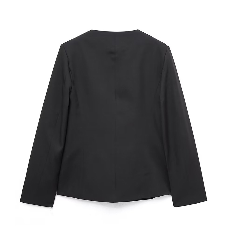 Womens Suits Blazers Elegant Slim Blazer jacket Womens Black est Sexy Female Sweetheart neckline Coat Office lady suit Korean INKEO 2O361 230320