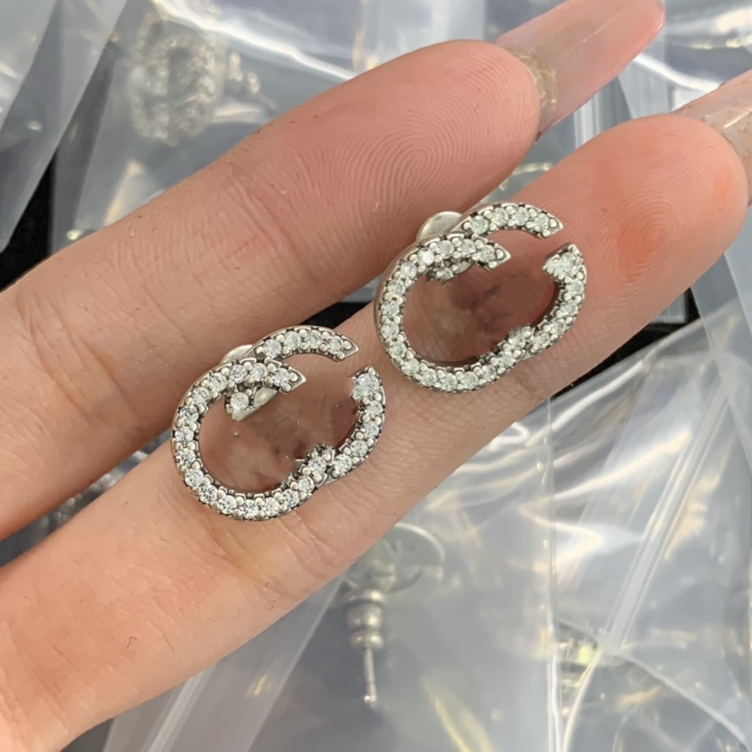 Women Gold Stud Earring Designer Jewelry GGity Silver Earrings double letter G Studs Luxury Fashion Love Earrings kg3a
Women Gold Stud Earring Designer Jewelry GGity Silver Earrings double letter G Studs Luxury Fashion Love Earrings kg3a