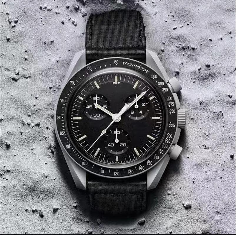 Bioceramic Planet Moon Mens Watches With box High Quality Full Function Chronograph Designer Watches Mission To Mercury 42mm Nylon Quartz Clock Relogio Masculino, Mars
Bioceramic Planet Moon Mens Watches With box High Quality Full Function Chronograph Designer Watches Mission To Mercury 42mm Nylon Quartz Clock Relogio Masculino, Mars