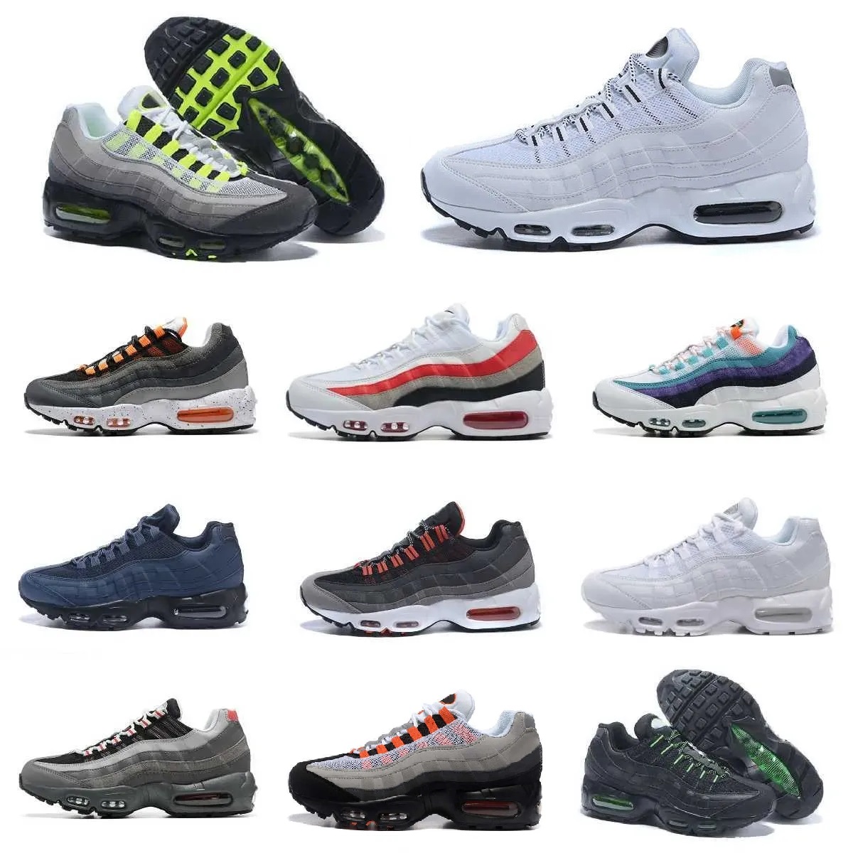Trainers 95 90 Mens Sports Running Shoes Airmaxs 95s 20th Anniversary Classic OG Triple Black Club Neon Solar Cork Greedy Dark Smoke Grey Grape Safari Sneakers, B0022
Trainers 95 90 Mens Sports Running Shoes Airmaxs 95s 20th Anniversary Classic OG Triple Black Club Neon Solar Cork Greedy Dark Smoke Grey Grape Safari Sneakers, B0022