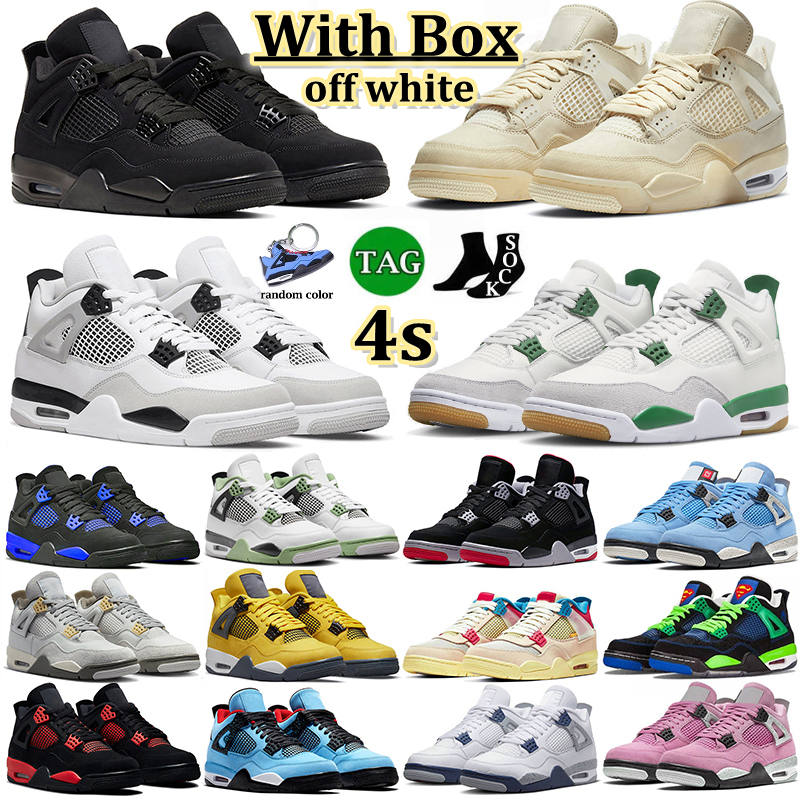 With Box Jumpman 4 Retro Basketball Shoes Men Women Big Size 13 Sb Pine Green Seafoam Military Black Cats 4s IV Doernbecher Midnight Navy Peach Pink Sneakers Trainers, 40-47 red cement
With Box Jumpman 4 Retro Basketball Shoes Men Women Big Size 13 Sb Pine Green Seafoam Military Black Cats 4s IV Doernbecher Midnight Navy Peach Pink Sneakers Trainers, 40-47 red cement