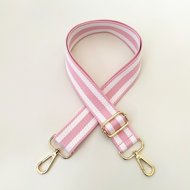 Bag Parts Accessories Obag Diy Strap For Women Shoulder Hanger Colored Belt Adjustable Rainbow Handbag s Decorative 230320