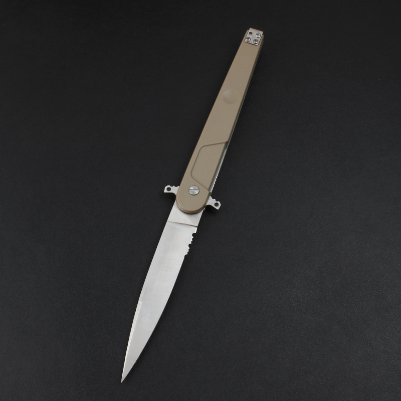 Promotion ER BD4 Coltello Grande Tattico Chiudibile Lama D2 Satinata/Nero Manic…