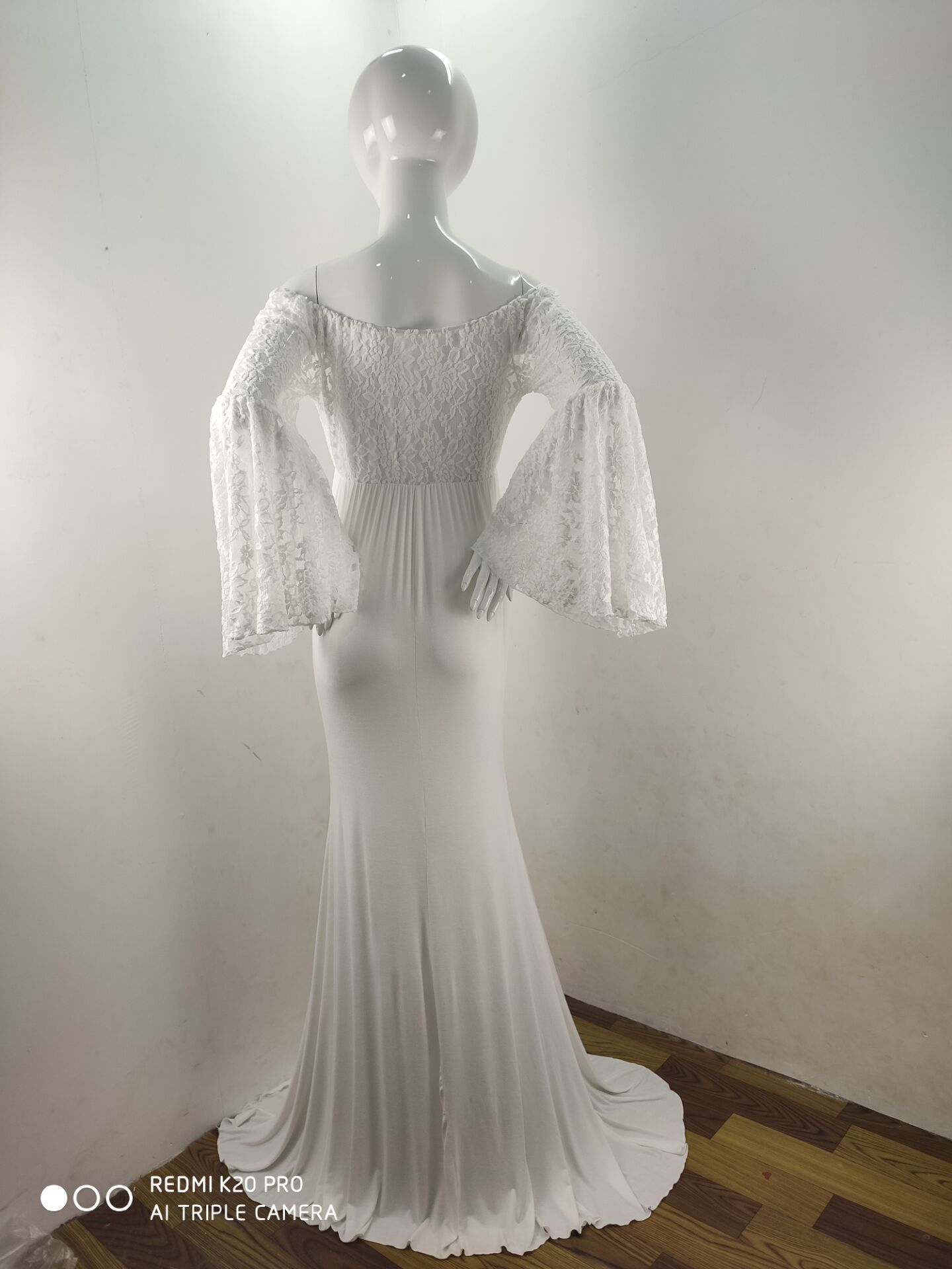 Maternity Dresse Pregnant for Pography po shoot Summer Lace Maxi Pregnancy Clothes 230320