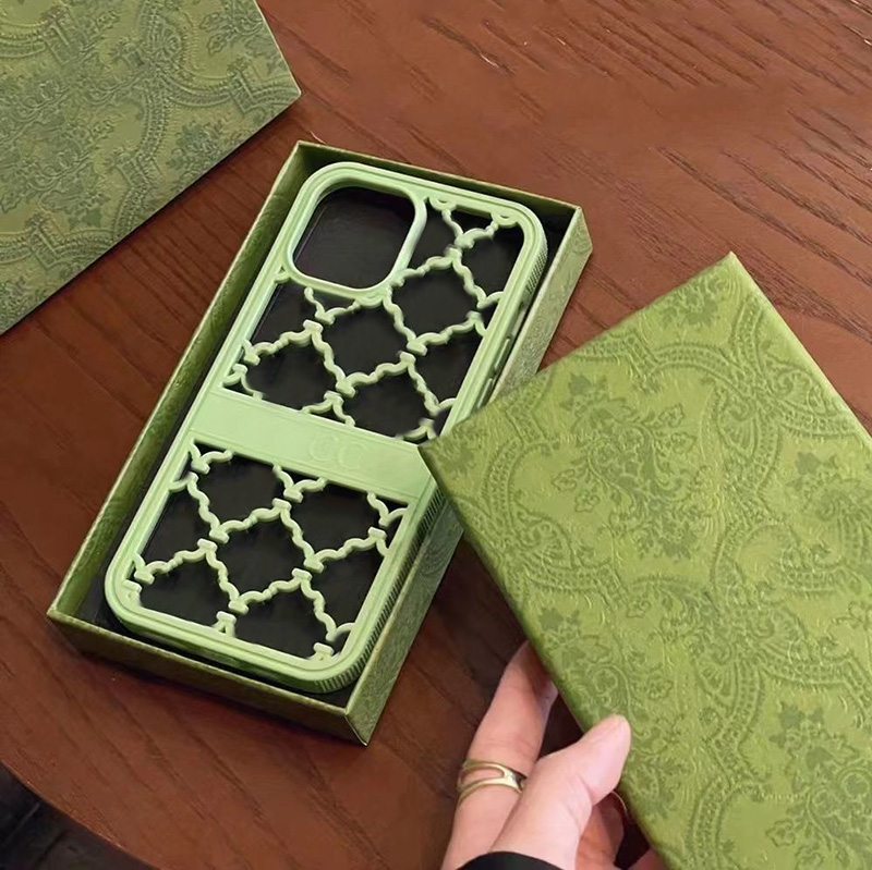 5 Colors phone cases Luxury G 3D Carved Hollow Design Mobile Phone Case For IPhone 14 Pro Max 11 12 13promax 12 13 Pro Green Phonecase Cover, G2
5 Colors phone cases Luxury G 3D Carved Hollow Design Mobile Phone Case For IPhone 14 Pro Max 11 12 13promax 12 13 Pro Green Phonecase Cover, G2