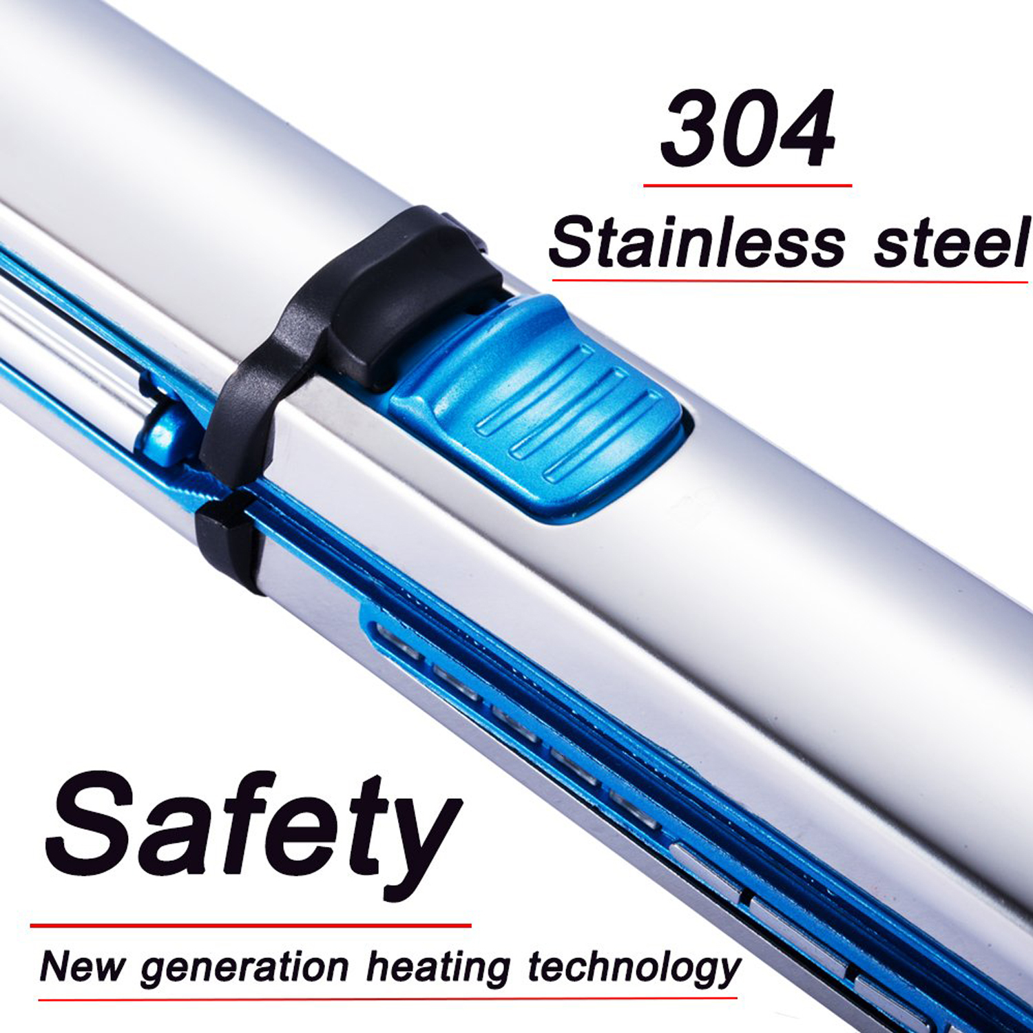 Hair Straighteners 465F Professional Flat Iron Straightener Ceramic Straightening Curl Styling Tool PTC Heating Curler 230317