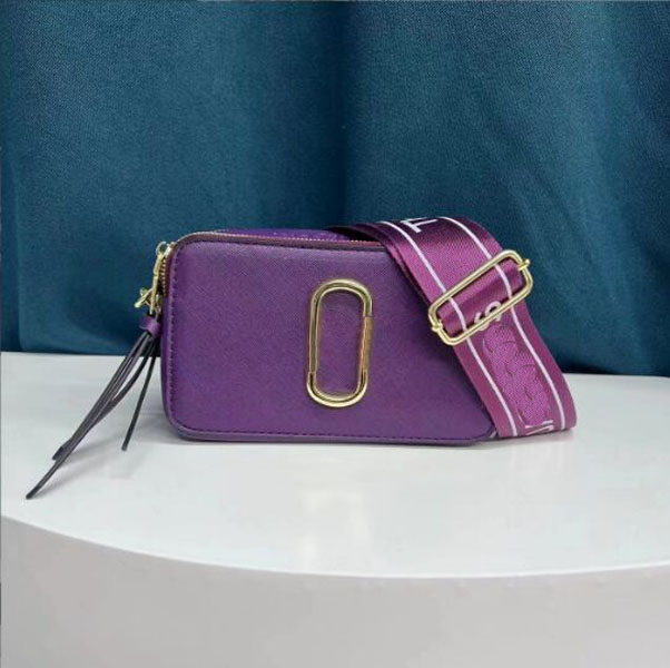 Wallets Womens Designer Bags 2023 New Fashion Rainbow marc jocods Camera Bag Messenger Shoulder Small Square Bag R230320, Purple
Wallets Womens Designer Bags 2023 New Fashion Rainbow marc jocods Camera Bag Messenger Shoulder Small Square Bag R230320, Purple
